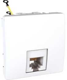 SCHN UNICA ZÁSUVKA TELEF 1XRJ12 2MOD ŠROUB POLAR MGU3.497.18