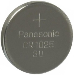 PHIL PANASONIC BATERIE CR1025, KNOF. 3V 10X2,5MM LITHIUM