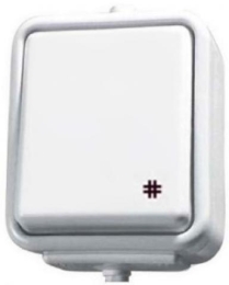 SCHN LEX CEDAR SPÍNAČ Ř.7 10A NÁST IP44 WNT-700C-BÍLÁ E070270