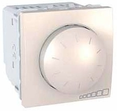 SCHN UNICA STMÍVAČ OTOČ Ř.6 2MOD 40-400W MARFIL MGU3.511.25