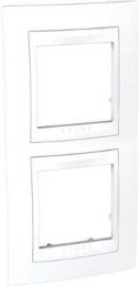 SCHN UNICA PLUS RÁMEČEK 2-NÁSOB SVIS POLAR MGU6.004V.18