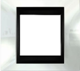 SCHN UNICA TOP RÁMEČEK 1-NÁSOB WHITE/GRAFIT MGU66.002.292