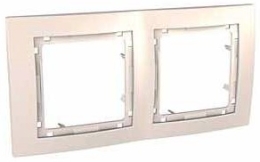 SCHN UNICA COLORS RÁMEČEK 2-NÁSOB MARFIL MGU4.004.25