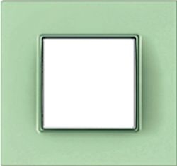 SCHN UNICA QUADRO RÁMEČEK 1-NÁSOB GREEN MGU2.702.17