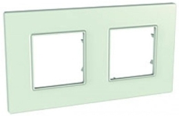 SCHN UNICA QUADRO RÁMEČEK 2-NÁSOB GREEN MGU2.704.17