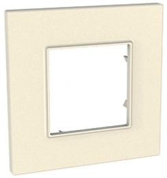 SCHN UNICA QUADRO RÁMEČEK 1-NÁSOB PEARL MGU4.702.35