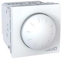 SCHN UNICA STMÍVAČ OTOČ Ř.1 2MOD 400VA 1-10V PRO ZÁŘIVKY POLAR MGU3.510.18