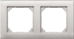 SCHN MERTEN M-PLAN RÁMEČEK 2-NÁSOB ALUMINIUM MTN486260