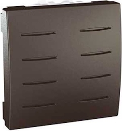 SCHN UNICA TOP BZUČÁK 2MOD 230V GRAFIT MGU3.785.12