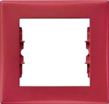 SCHN SEDNA RÁMEČEK 1-NÁSOB RED SDN5800141