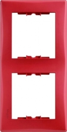 SCHN SEDNA RÁMEČEK 2-NÁSOB SVIS RED SDN5801141