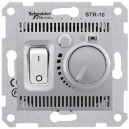 SCHN SEDNA TERMOSTAT PROSTOR OTOČNÝ ALU SDN6000160