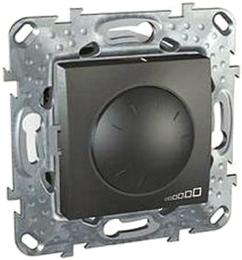 SCHN UNICA TOP STMÍVAČ OTOČ Ř.1 2MOD 40-1000W GRAFIT MGU5.512.12