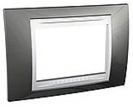 SCHN UNICA PLUS RÁMEČEK 3-MOD CHAMPAGNE/POLAR MGU6.103.824