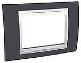 SCHN UNICA PLUS RÁMEČEK 3-MOD SLATE/POLAR MGU6.103.877
