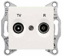 SCHN SEDNA ZÁSUVKA TV+R PRŮB 8DB CREAM SDN3301323