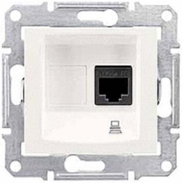 SCHN SEDNA ZÁSUVKA DAT 1XRJ45 CAT.5E UTP CREAM SDN4300123