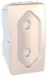 SCHN UNICA ZÁSUVKA 10A 2P 1MOD CLONKY MARFIL MGU3.031.25