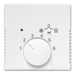 JBSO K 1710-0-4049 KRYT TERMOSTATU TOP./CHLAZ. FUTURE/SOLO STUDIO BÍLÁ, 2CKA001710A4049