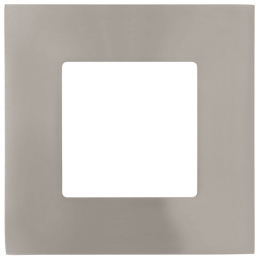 EGLO SVÍTIDLO 94519 FUEVA 1 LED 2,7W VESTAVNÉ ČTVERCOVÉ 85X85MM 300LM 3000K NIKL 