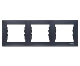 SCHN SEDNA RÁMEČEK 3-NÁSOB VOD GRAPHITE SDN5800570