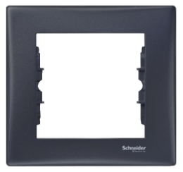 SCHN SEDNA RÁMEČEK 1-NÁSOB GRAPHITE SDN5800170