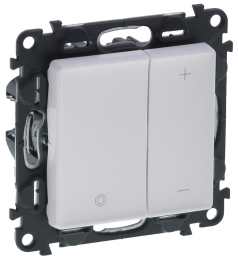 LEG VALENA LIFE STMÍVAČ TLAČ. 3-400W BÍLÁ 752162