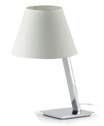 MAXLI LAMPA ORLANDO, 40W E27, STOL., CHROM/BÍLÁ, 5103T WH