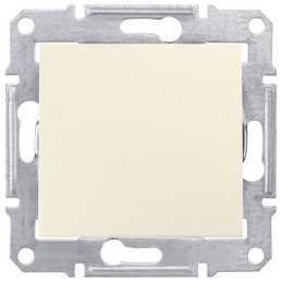 SCHN SEDNA SPÍNAČ Ř.7 10A BEZŠROUB BEIGE SDN0500147