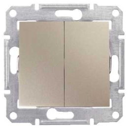 SCHN SEDNA SPÍNAČ Ř.5 10A BEZŠROUB IP44 TITAN SDN0300468