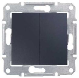 SCHN SEDNA SPÍNAČ Ř.5B 10A BEZŠROUB GRAPHITE SDN0600170