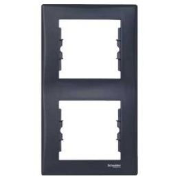 SCHN SEDNA RÁMEČEK 2-NÁSOB SVIS GRAPHITE SDN5801170