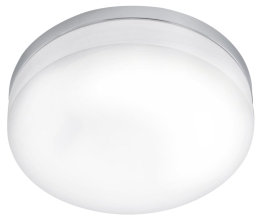 EGLO SVÍTIDLO LED 95002 LORA 2500LM 24W OCEL CHROM SKLO MATNÉ OPÁL BÍLÁ