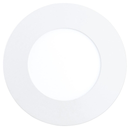 EGLO SVÍTIDLO LED 96248 FUEVA 1, 2,7W 300LM 3000K VEST., KRUHOVÉ 85MM IP44 BÍLÁ