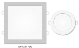 MIVVY SVÍTIDLO LED SLM24244K5G SLIM GREY VEST. HRAN. 25W 4500K 240X240MM