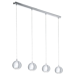 EGLO SVÍTIDLO LED 95912 CONESSA, 4X4W, ZÁVĚS., CHROM/ČIRÁ