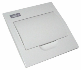 DK ROZVODNICE POD OM. 8M VČ. DIN SVORKA IP30 BÍLÁ DVÍŘKA 221X207X90MM STI461-8