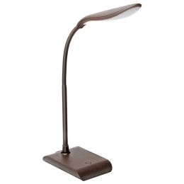 SAN SVÍTIDLO LED L1550 SANDY 5W 4000K S AKUMULÁTOREM STOL. HNĚDÁ