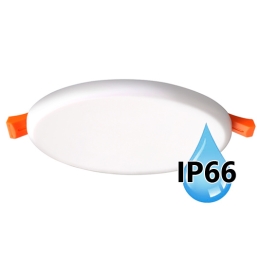 ECO SVÍTIDLO SMD PANEL LED-NR-6W/IP66 ROXY, VEST. KRUH PR.75MM 6W 443LM 4000K BÍLÁ