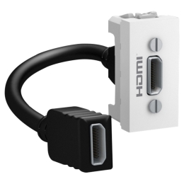 SCHN UNICA ZÁSUVKA HDMI PŘEDZAPOJENÁ POLAR MGU3.430.18