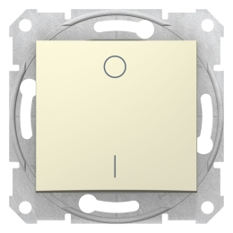 SCHN SEDNA SPÍNAČ Ř.2 16A BEZŠOUB BEIGE SDN0200247