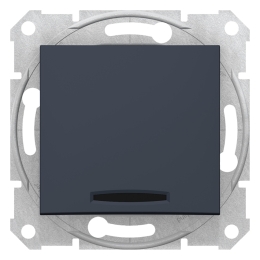 SCHN SEDNA SPÍNAČ Ř.1S 10A GRAPHITE SDN0400370