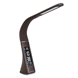 PAN SVÍTIDLO LED LORD STOLNÍ LAMPA 6W 3000K 200LM IMITACE KŮŽE