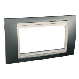 SCHN UNICA PLUS RÁMEČEK 4-MOD CHAMPAGNE/MARFIL MGU6.104.524