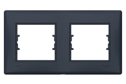 SCHN SEDNA RÁMEČEK 2-NÁSOB GRAPHITE IP44 SDN5810670