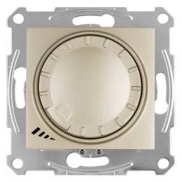 SCHN SEDNA STMÍVAČ OTOČNÝ UNIVERZÁLNI PRO LED ZDROJE 230V TITAN SDN2201268