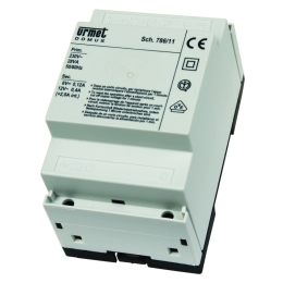 URM ZDROJ 230V 28VA PRO SYSTÉMY DT 3 DIN MODULY 786/11