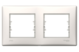 SCHN SEDNA RÁMEČEK 2-NÁSOB IP44 CREAM SDN5810623