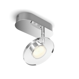 ESM SVÍTIDLO LED PHIL 50441/11/P0 GLISSETTE 4,5W 500LM 2200-2700K BODOVÉ LESK.CHROM