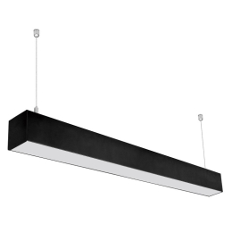 VTAC SVÍTIDLO LED LINEÁRNÍ 30W 4000K 3000LM IP40 1200X52X70MM ZÁVĚS. ČERNÁ LU-L5270